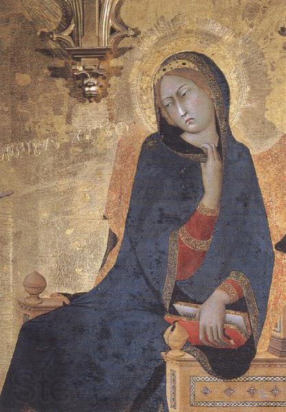 Simone Martini Annunciation (mk39) Norge oil painting art